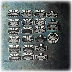 Battle Brothers - Xeno Hunters-  10th Edition 40k Token Set