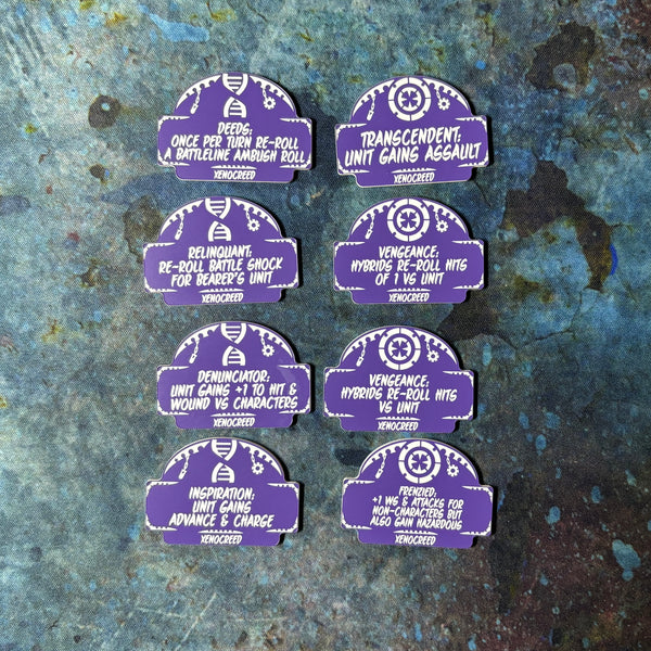 Alien Cults 10th Edition 40k Token Set