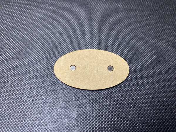 60x35mm MDF Magnetised Bases - Pack of 5