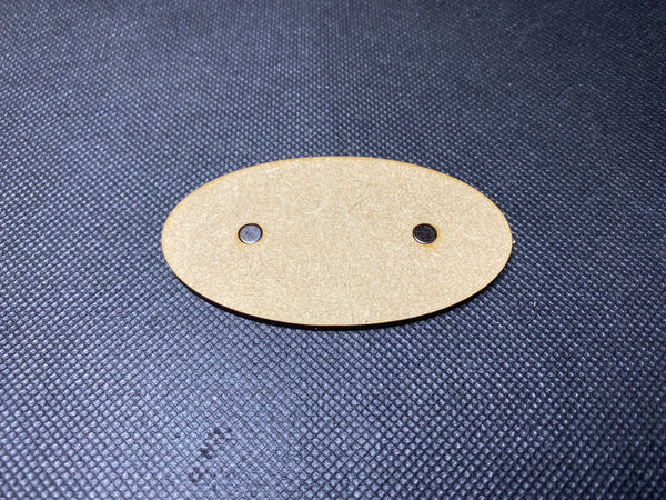 75x42mm MDF Magnetised Bases - Pack of 5