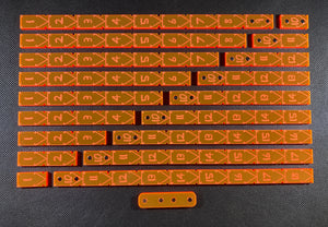 1-18 Inch Magnetic Range Sticks Set