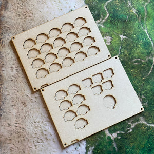MDF Token Trays - Lords of Bloodshed